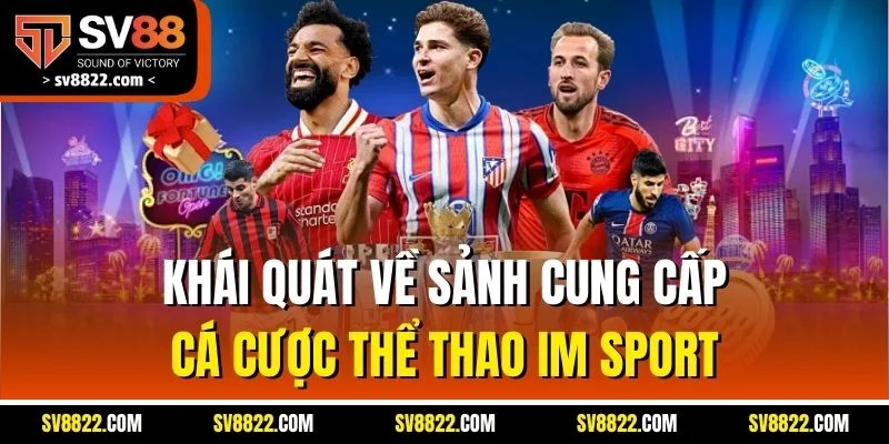 Khái quát về sảnh cung cấp cá cược thể thao IM Sport